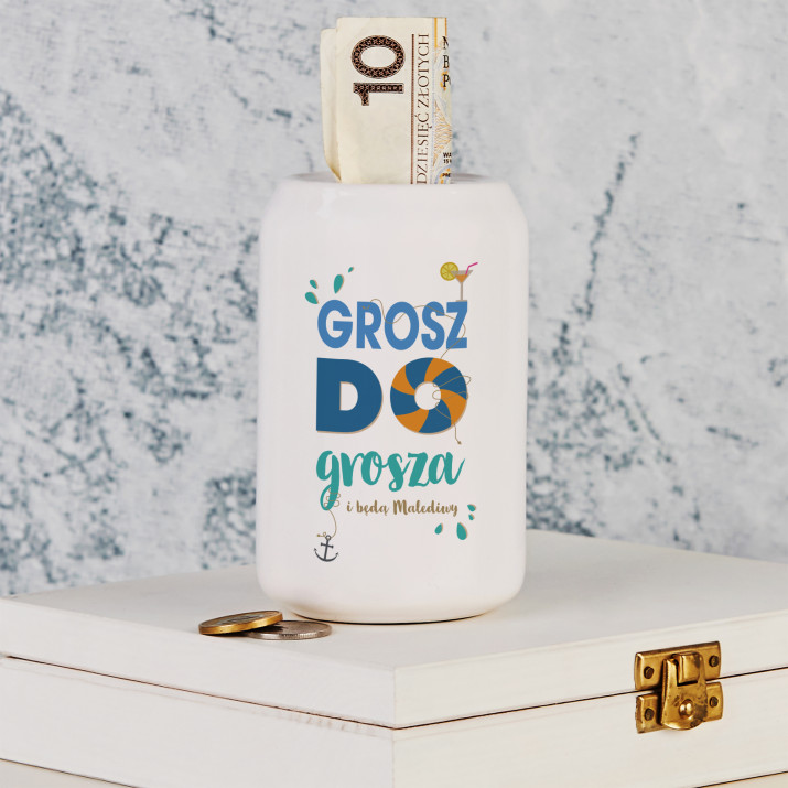 Grosz do grosza - Skarbonka Personalizowana
